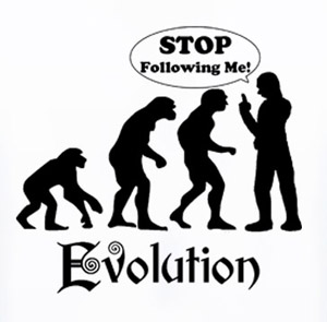 evolution stopped